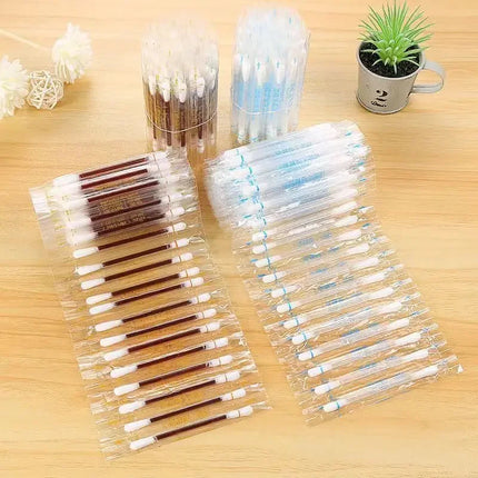 30pcs Disposable Medical Alcohol Sticks Disinfection Iodine Cotton Swabs Emergency First Aid Clean Wounds Supplies Adults Infant