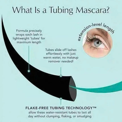 Thrive Causemetics Liquid Lash Extensions Mascara Thickening Lengthening Waterproof Smudge-Proof Nourishing Fiber Eyelash Makeup