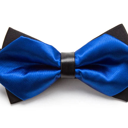 Men Ties Solid Fashion Butterfly Party Wedding Black Red Bow Tie for Boys Girls Candy Bowknot Accessories Formal Dress Bowtie