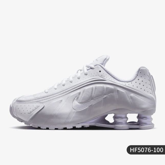 Nike genuine Shox R4 men's and women's retro cushioned training running shoes HF5076-100