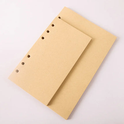 2026 40Sheet Kawaii A5 A6 Loose Leaf Notebook Refill Spiral Binder Index Paper Inner Pages Daily Planner Line Grid Blank Agenda