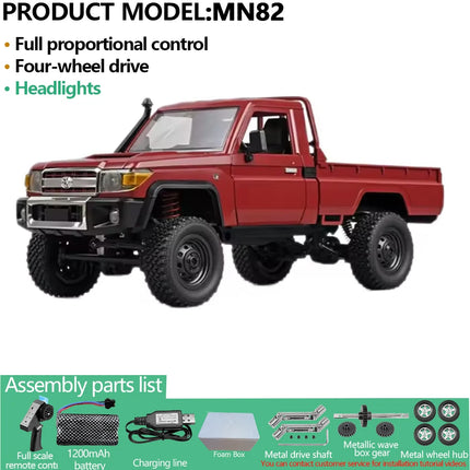 MN82 MN82PRO MN82S MN82T RC Car 1/12 4WD 2.4G Remote Control Car Climbing Off-road RC Crawler LED Light Truck RC Toys As Gift