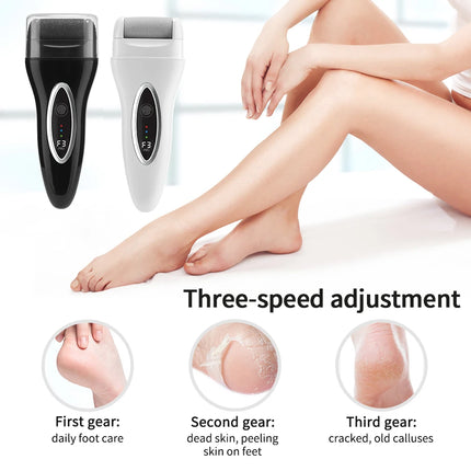 Electric Foot Grinder with Digital Display Rechargeable Callus Remover 3 speed Portable Foot  Heel Dead Skin Callu Removal Tool