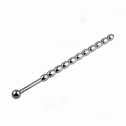 Male Stainless Steel Urethral Plug Urethral Dil Sounding Penis Plug Urethra Beaded Insert Rods Penis Plug Medical Themed Toys