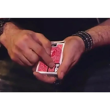 Little Door Card Magic Trick by Roddy McGhie Close-Up & Street Illusion Prop, Mentalism Force Deck Gimmick Professional Magician