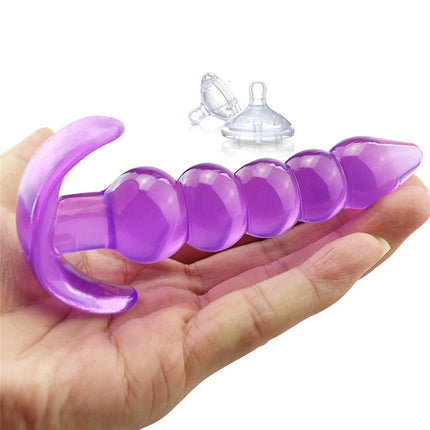 Soft Silicone Anal Plugs Anal Beads Dildos Butt Plug Prostate Massage Unisex Sex Vibrator Adult Sex Toy For Women Adult Games