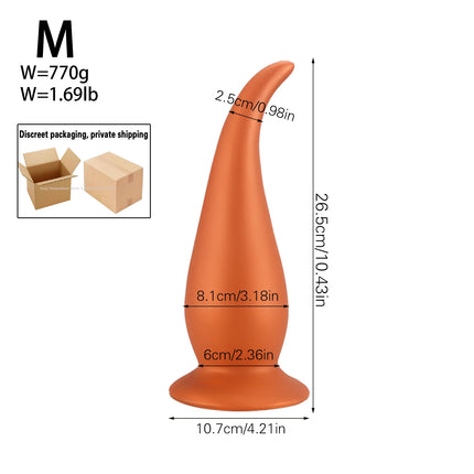 3 Size Tail Butt Plug Soft Silicone Tapon Anal Plug Man Woman Silky And Skin-Friendly But Plug Xl Analog Plug Man Plugs Anul