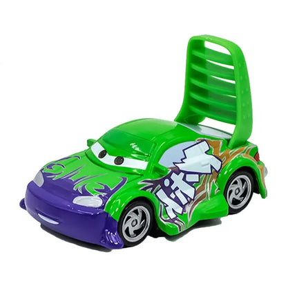 Pixar Cars Lightning McQueen Racing Party Wingo Snod-Rod Boost Dj Metal Diecast Model Toy Cars