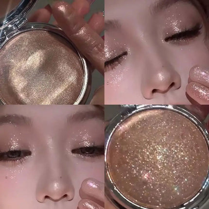 Shimmer Champagne Highlighter Mashed Potato Diamond Shiny High Gloss Paste Pearlescent Fine Flash Brightening Contour Highlights