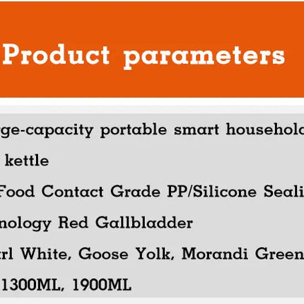 Large Capacity Thermos Kettle Thermal coffee Kettle Hot Water Bottle Coffee Thermal Bottle Large Capacity Glass Liner