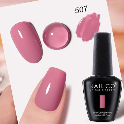 NAILCO Gel Nail Polish 15ml Hema TPO Free Nail Art Vernis Semi Permanent UV Gel Polish Nail Manicure Nail Varnish Ongle Top Coat