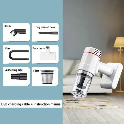 95000Pa Wireless Handheld Vacuum Cleaner Car Use Large Suction and Cordless Portable Cleaning Robot Home Vacuum Cleaner