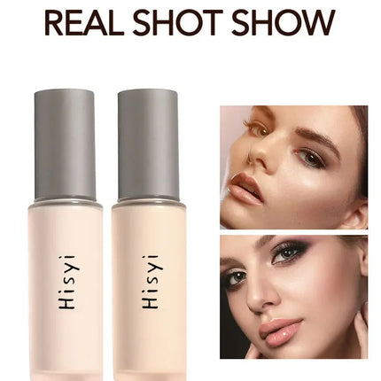 Liquid foundation naturally brightens makeup, it's not easy to get stuck. Powder isolation bb cream, plain face cream, concealer