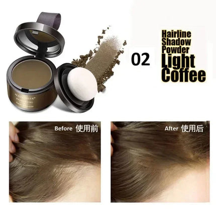MAYCHEER Hairline Shadow Powder Hair Hair Fluffy Powder Instantly Modified Hair Edge Filled Forehead Hairline