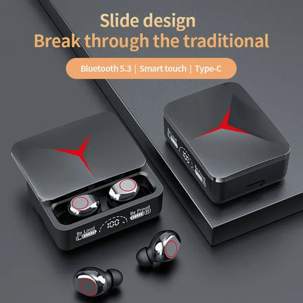 M90 Wireless Headphones TWS Bluetooth Touch Control Earphones Sport Earbuds Hifi Stereo Gaming Headset With Mic For smartphone