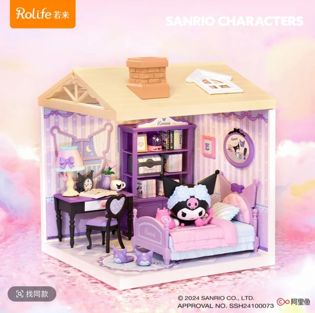 Jointly-designed Animation Super World Store Handmade DIY House Assembly Model Toy Puzzle Ornament Building Blocks Birthday Gift