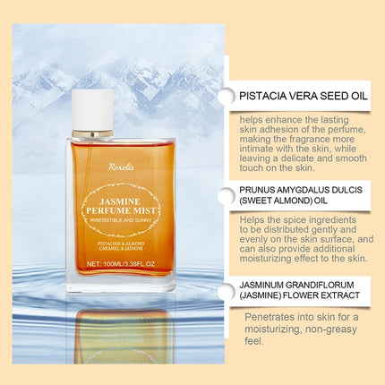 French Unisex Charm Pheromone Perfume Caramel Vanilla Special Light Perfume Fresh Lasting Charming Floral Fragranc Spray 100ml