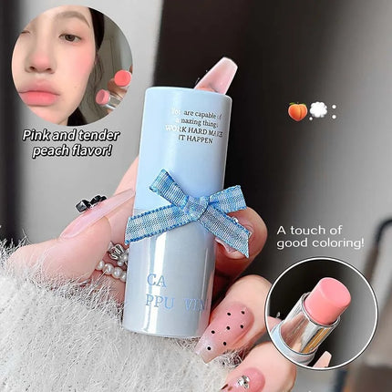 Smooth Blush Stick Expansive Color Natural Long Lasting Matte Makeup Monochrome Creamy Rouge Face Lip Makeup Stick