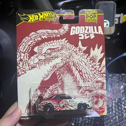 New Hot Wheels Entertainment Culture Series 1/64 Nissan Skyline Stranger Things Bmw Lincoln Alloy Die-Cast Car Models Xmas Gifts