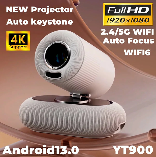 new product YT900 home high-definition 1080P projector mini micro portable office mobile phone projector