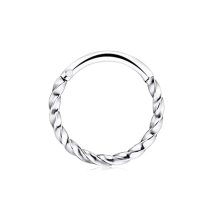 1Pcs Septum Rings Hoop Nose Ring Horseshoe Stainless Steel Cartilage Earrings Hoop Helix Tragus Septum Piercing Jewelry
