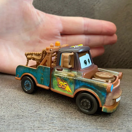 Cars toy Pixar Cars Toy Lightning McQueen Jackson Storm Mater Sally Sheriff 1:55 Diecast Model Car Toy Children Birthday Gift