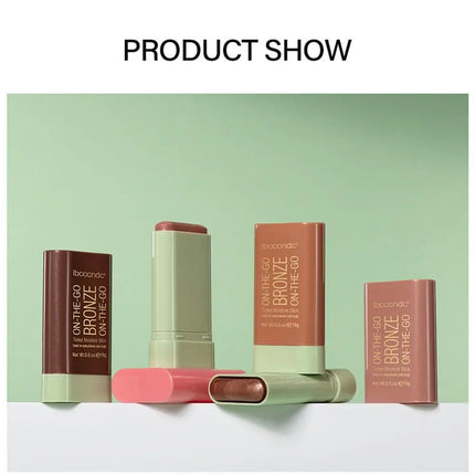 1PC Face Makeup Bronzer Stick Cream Rouge Tint Contouring Makeup Cosmetic Highlighter Bronzer Pen Women Face Illuminator