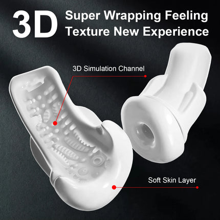 Automatic sucking airplane cup 8 frequency display penis masturbator male vibration masturbation cup male sex toy adult sex toys