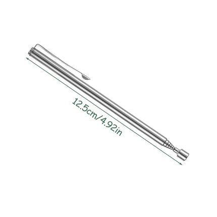 Telescoping Extendable Magnet Pick Up Device Portable with Pen Clip Magnetic Suction Bar Picker Hand Tool Accessories