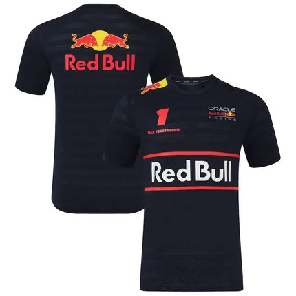 New Red Bull Men's Short Sleeve T-shirt Red Bull Brand Logo 3D Printed T-shirt Men's Outdoor Motorcycle Riding Summer Sports Top
