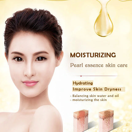 2pcs BIOAQUA Pure Pearl Face Cream Moisturizing Skin Anti Wrinkle Hydrating Facial Cream Beauty Health Skin Care