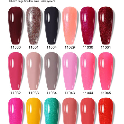 Clou Beaute 15ml HEMA TPO FREE Color Gel Nail Polish Nude Pink Red Green Collection Nail Gel Polish Glitter Soak Off UV LED Gel