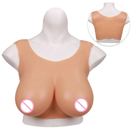 Eyung Crossdressing Shemale Boobs Fake Silicone Breast Huge Boob B-S Cup Drag Queen Crossdress Shemale Cosplay Artificial Breast