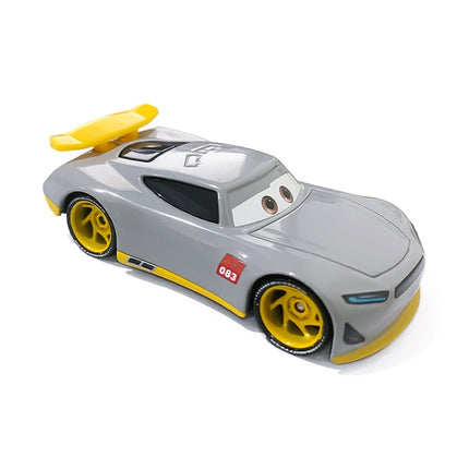 Disney Cars Electroplated Golden Racing Car 1/55 Metal Die Casting Model Alloy Material Anime Figure Kids Toys Birthday Gifts