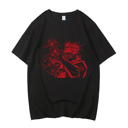 Japan Anime Choso Cool Graphic T-shirt Women Men Casual Manga T-shirts Vintage T-shirt Harajuku Male Tops