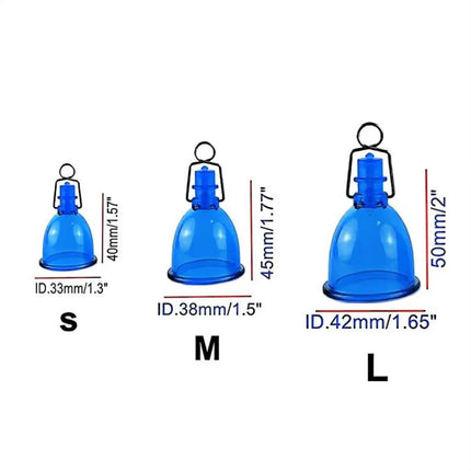 Vacuum Penis Pump Extender Kit Silicone Sleeve And Plastic Cup With Belt For Physical Traction Training