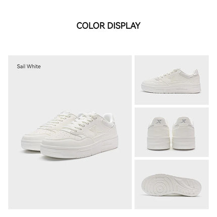 Xtep Skateboarding Shoes For Men  Summer Wear-Resistant Skate Shoes Stability Soft Leisure Outdoor's Sneakers 876319310029