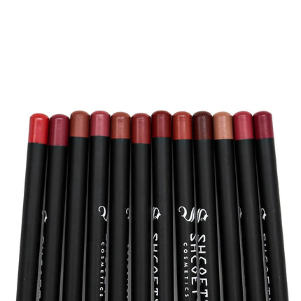 Matte Lip Liner Easy To Color And Not Easy To Fade Natural Plump And Good Looking Mouth Shape Lipstick Lip Pencil Cosmetics
