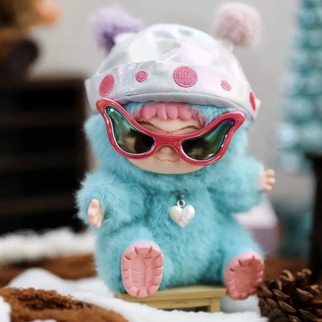 New Wakuku Plush Doll Keychain The Monsters Box Toy New Vinyl Doll Kawaii Backpack Pendant Decoration Case Gifts Cute wakuku