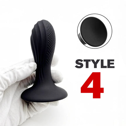 Silicone Base of Suction Cup Anal Plug Big Butt Plug Anal Erotic Sex Toys Pleasure Anal Stimulation Beads Adult Erotic Sex Toy