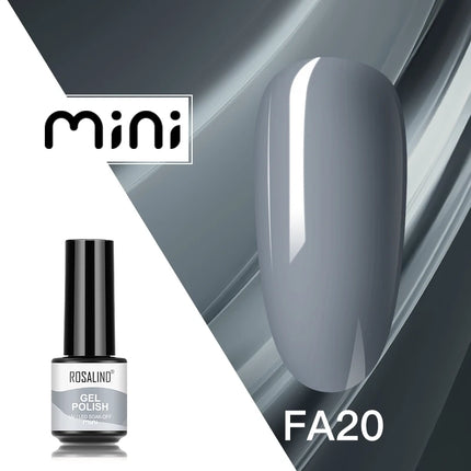 ROSALIND Shiny Gel Nail Polish Soak Off Gel Varnishes Nail Art Semi Permanent UV Glitter Nail Gel Polish Base Top Coat Enamel