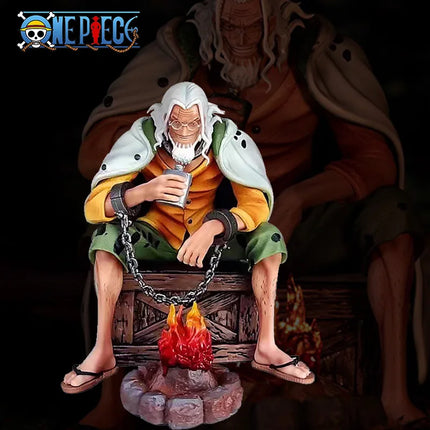 2026 One Piece Silvers Rayleigh Action Figure PVC Model Statue Home Collection Decoration Ornament Toy Birthday Gift