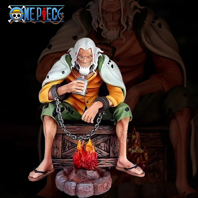 2026 One Piece Silvers Rayleigh Action Figure PVC Model Statue Home Collection Decoration Ornament Toy Birthday Gift