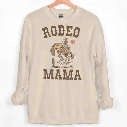 Vintage Cowboy Style Couple Matching Clothing "Rodeo Daddy/Mama" Crewneck Long Sleeve Women Men Husband Wife Sweatshirts