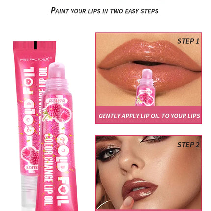 Shiny Lip Oil Gift Set 15ml×24PCS deep moisturizing non-decolorizing  foil brightening and embellishing lip color gift