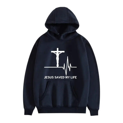 2024 New Spring and Autumn Men's Leisure Outgoing Sports and Fitness Hoodie Printed Leisure Loose Hooded Plush Couple Sweater