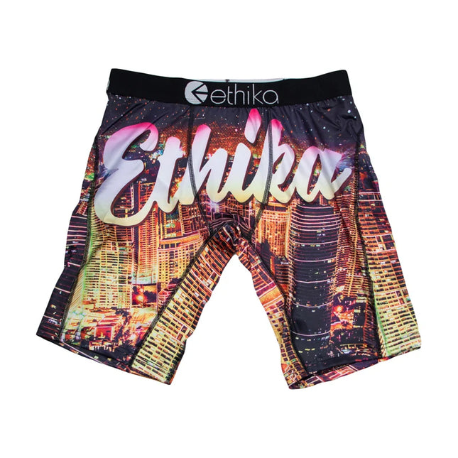 ETHIKA 1Pcs Men Underwear Boxers Breathable Mesh Crotch Mens Panties Plus Size S-3XL Man Swimming Underpants Men's Boxers Shorts