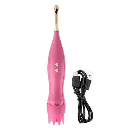 2 in 1 Magic Wand Licking Vibrators For Women Clitoris Sucker Nipple Licks Vaginal Anal Plug Female Masturbator Sex Toys Adults