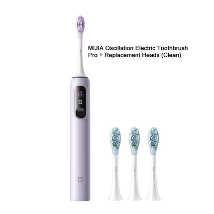 MIJIA Sonic Vibration Electric Toothbrush Pro,Smart 4 Modes, Long Battery Life, IPX8 Waterproof,LED Screen & Travel Lock