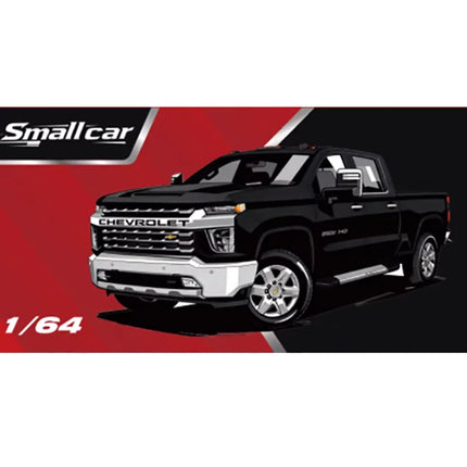 Smallcar 1:64 Silverado American Pickup Truck Alloy Car Model Collectibles Static Finished Ornaments Adult Gift Hobby & Toys